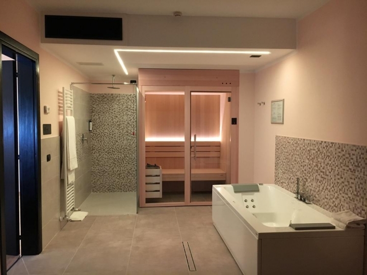 Sauna - Hotel Saccardi e SPA Sommacampagna Verona